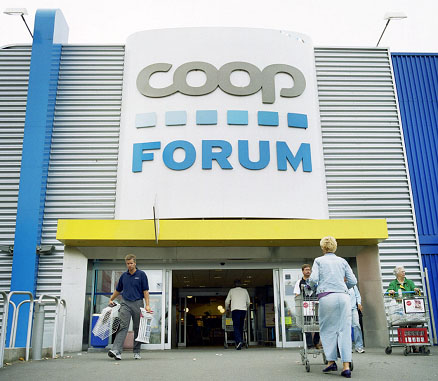 Exteriör, Coop Forum.