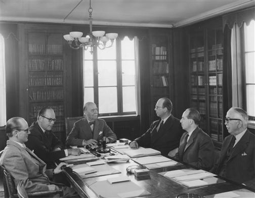 Styrelsesammanträde den 20 augusti 1949.