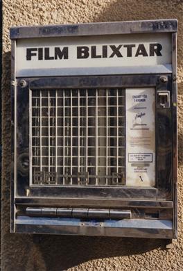Automat för filmblixtar.