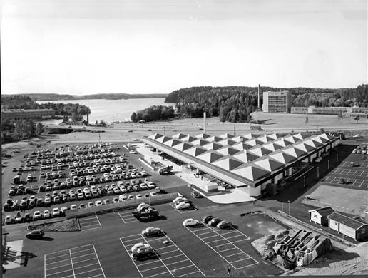 Exteriör, varuhuset Obs.