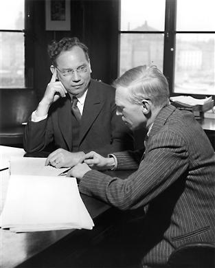 Albin Johansson och Eskil Sundahl.