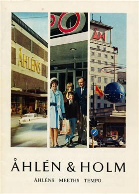 Reklambroschyr, utsidan.