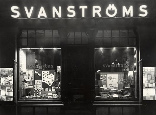 Exteriör av butiken.