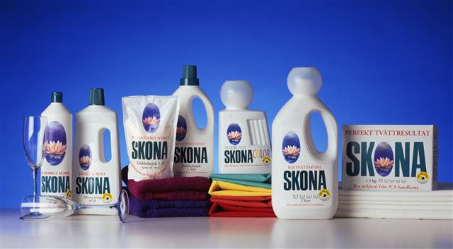 Skona tvättmedel