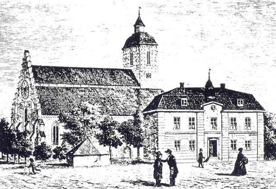 Skänninge, runt 1850